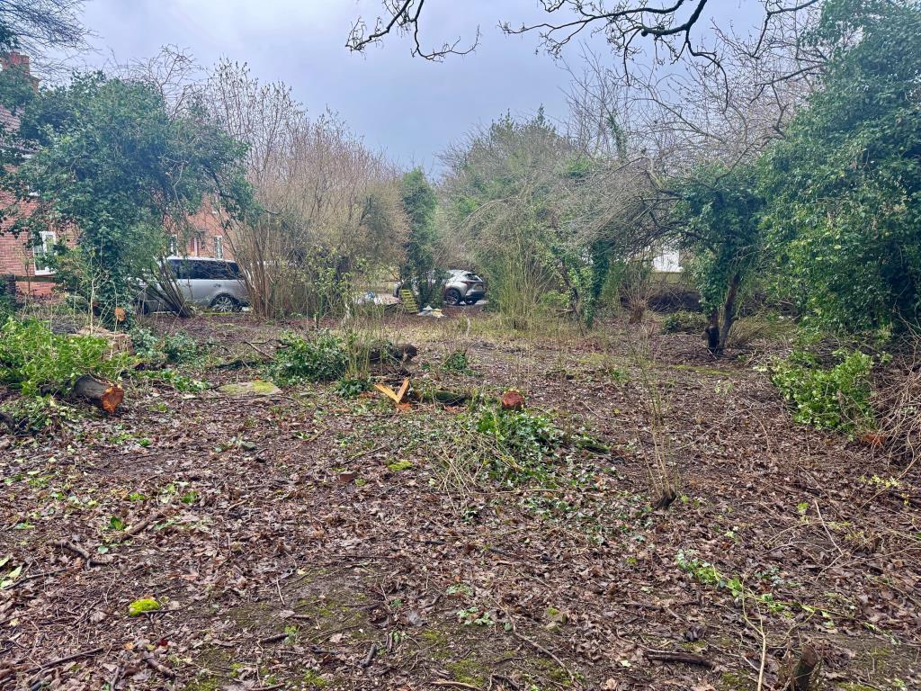 Lot: 83 - A PAIR OF SEMI-DETACHED COTTAGES IN POPULAR LOCATION AND LAND EXTENDING TO APPROX. 1.3 ACRES IN TOTAL - Front garden area